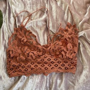 Free people adella one bra **missing straps**